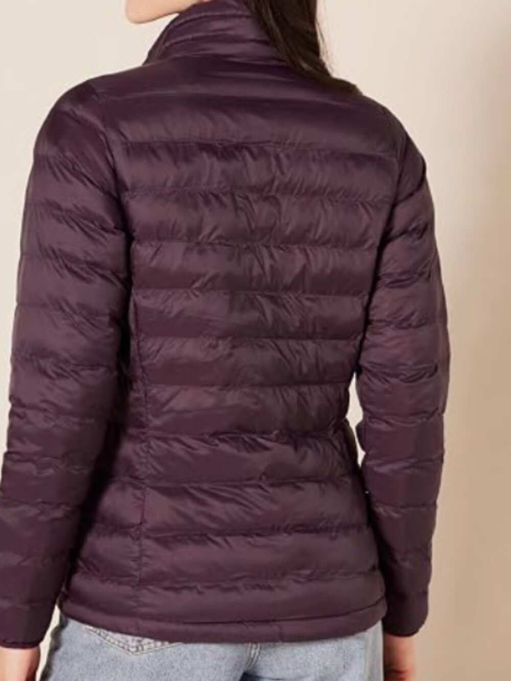 Women's Lightweight Long-Sleeve Water-Resistant Puffer Jacket - Picture 3 of 3